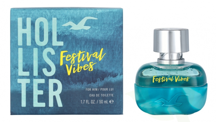 Hollister Festival Vibes For Him Edt Spray 50 ml