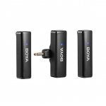 BOYA Microphone Wireless x2 System BOYALINK 3.5mm, Lightning & USB-C