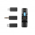 BOYA Microphone Wireless x2 System BOYALINK 3.5mm, Lightning & USB-C