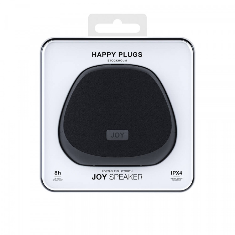 Happy Plugs Kaiutin Joy Musta Happy Plugs Kaiutin Joy Musta