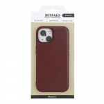 Buffalo Back cover PU MagSeries iPhone 15 Brown Buffalo Back cover PU MagSeries iPhone 15 Brown
