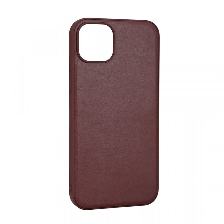 Buffalo Back cover PU MagSeries iPhone 15 Plus Brown Buffalo Back cover PU MagSeries iPhone 15 Plus Brown