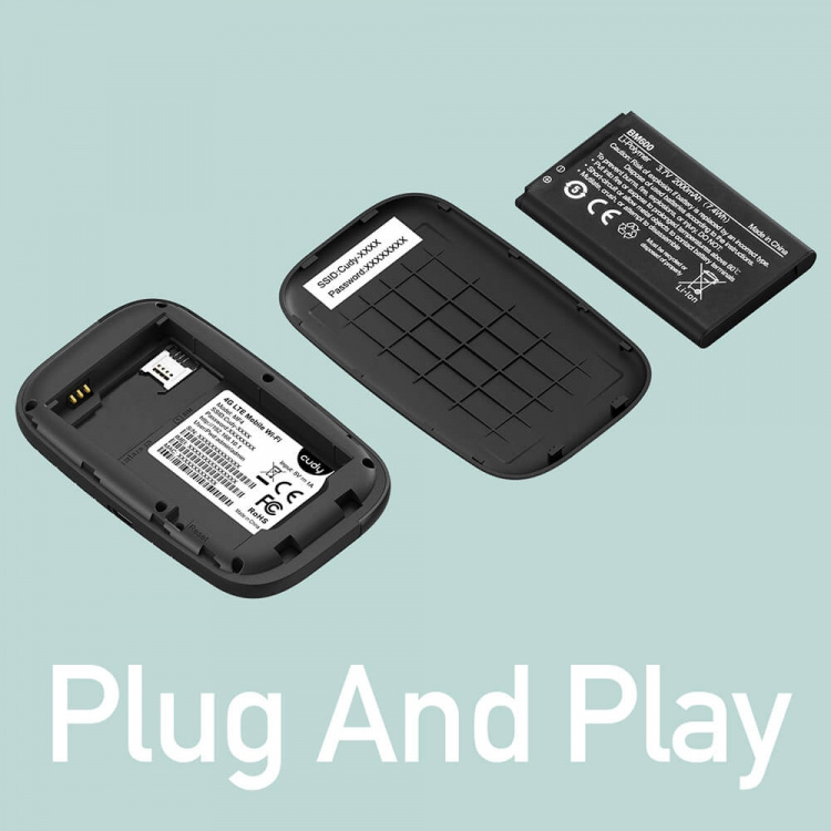 CUDY 4G Router MF4 Cat4 N150 Mobile CUDY 4G Router MF4 Cat4 N150 Mobile