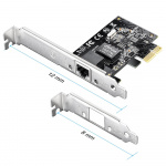 Cudy Adapter PCI-E PE10 Gigabit 1P Low Profile Cudy Adapter PCI-E PE10 Gigabit 1P Low Profile