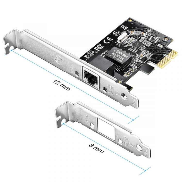 Cudy Adapter PCI-E PE10 Gigabit 1P Low Profile Cudy Adapter PCI-E PE10 Gigabit 1P Low Profile