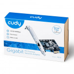 Cudy Adapter PCI-E PE10 Gigabit 1P Low Profile Cudy Adapter PCI-E PE10 Gigabit 1P Low Profile