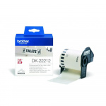 Brother Tape DK22212 62mm Svart på Vit Brother Tape DK22212 62mm Svart på Vit