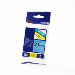 Brother Tape TZE-551 24mm Svart på Blå Brother Tape TZE-551 24mm Svart på Blå