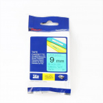 Brother P-Touch TZE-721 9mm Musta päälle Vihreä Brother P-Touch TZE-721 9mm Musta päälle Vihreä