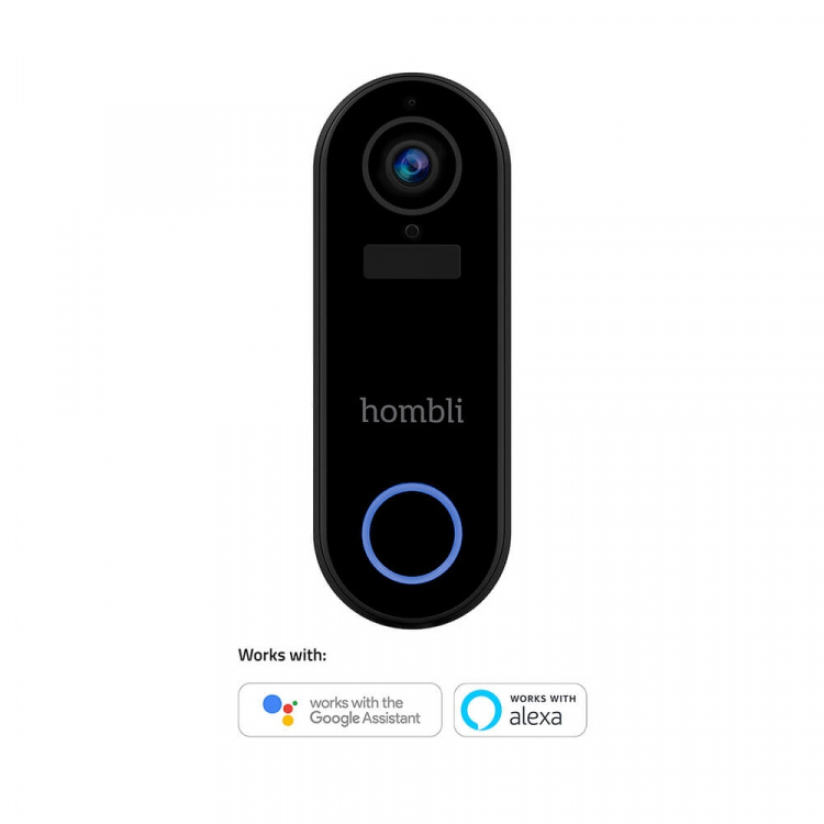 HOMBLI Smart Doorbell Pack Black