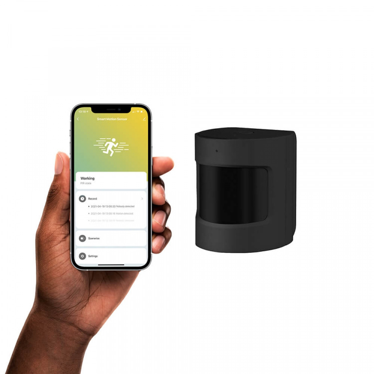 HOMBLI Smart Bluetooth Sensor PIR Motion Sensor Black