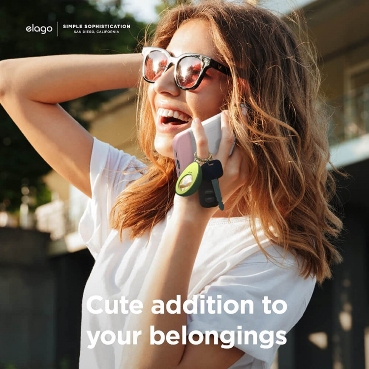 ELAGO Avocado Case for AirTag