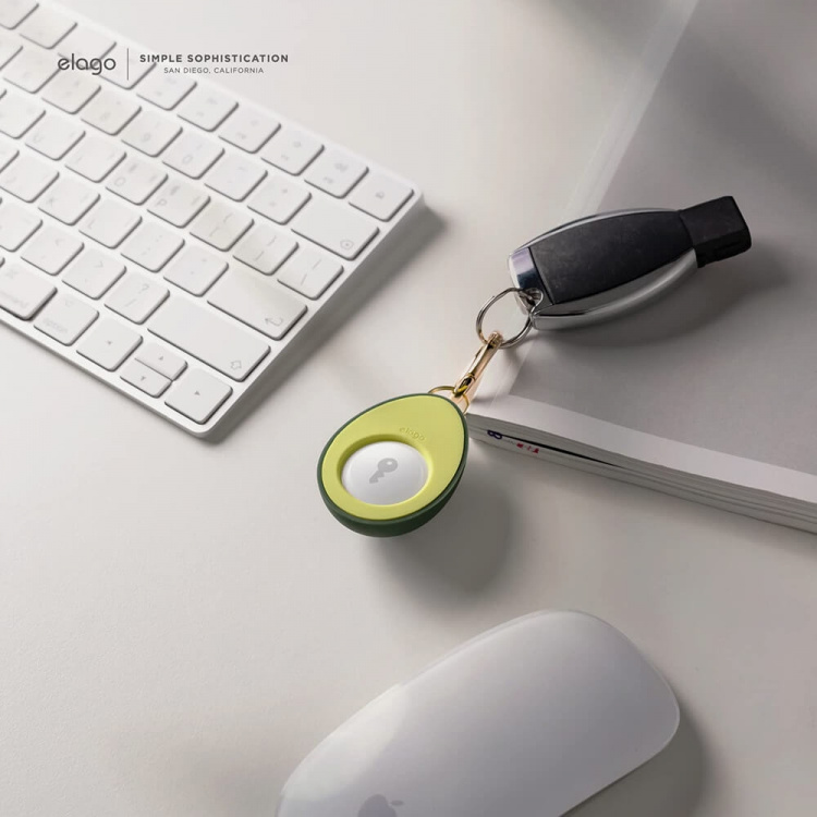 ELAGO Avocado Case for AirTag