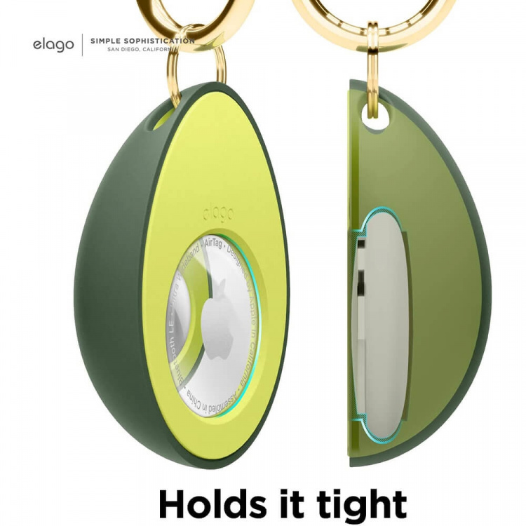 ELAGO Avocado Case for AirTag