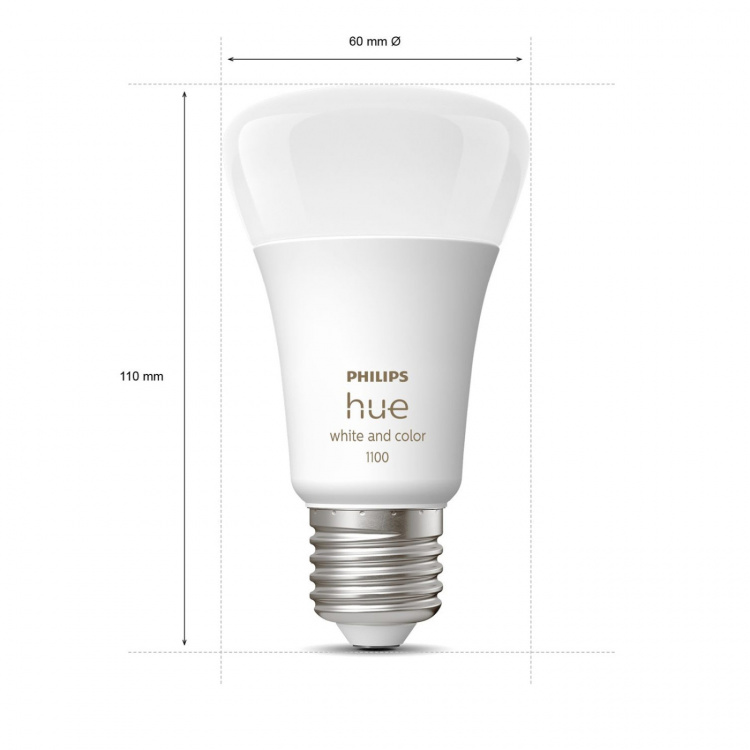 Philips Hue White Color Ambiance E27 4-pack
