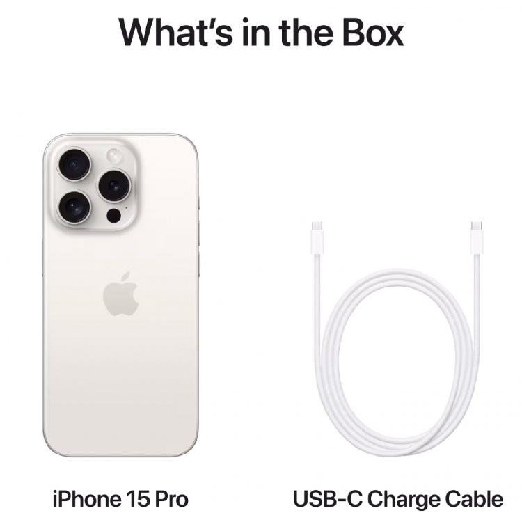 Apple iPhone 15 Pro 512GB White Titanium