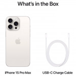 Apple iPhone 15 Pro Max 256GB White Titanium