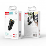 XO CC33 - Autolaturi PD QC 3.0, 18W, 1x USB, 1x USB-C, musta XO CC33 - Autolaturi PD QC 3.0, 18W, 1x USB, 1x USB-C, musta