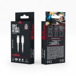 Maxlife MXUC-05 Latauskaapeli USB-C - USB-C, 2m 60W, valkoinen Maxlife MXUC-05 Latauskaapeli USB-C - USB-C, 2m 60W, valkoinen