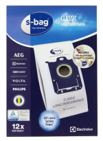 Electrolux Classic Long Performance E201SMCC S-Bag -pölypussi, 12 kpl