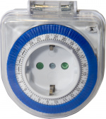 Airam AJASTIN IP44, 24H, pitkä pistotulppa