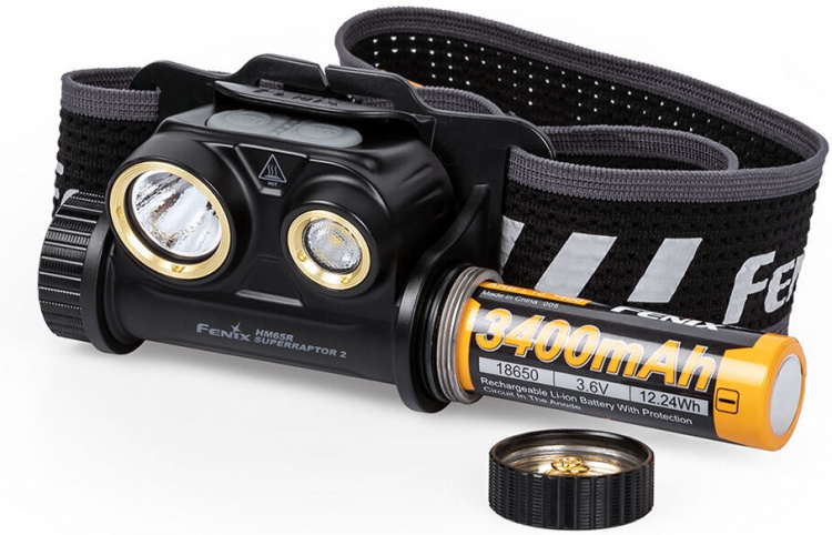 Fenix HM65R SUPERRAPTOR 2 -otsalamppu, 1500 lm