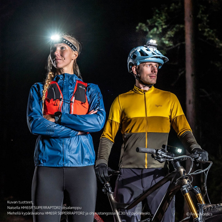 Fenix HM65R SUPERRAPTOR 2 -otsalamppu, 1500 lm