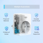 TP-Link Tapo P110 -etäohjattava pistorasia virrankulutuksen mittauksella TP-Link Tapo P110 -etäohjattava pistorasia virrankulutuksen mittauksella