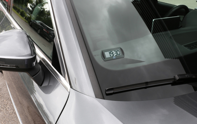 Needit Park Mini 2 -automaattinen pysäköintikiekko, musta Needit Park Mini 2 -automaattinen pysäköintikiekko, musta