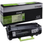 LEXMARK Toner 51F2H0E 512H Black Return