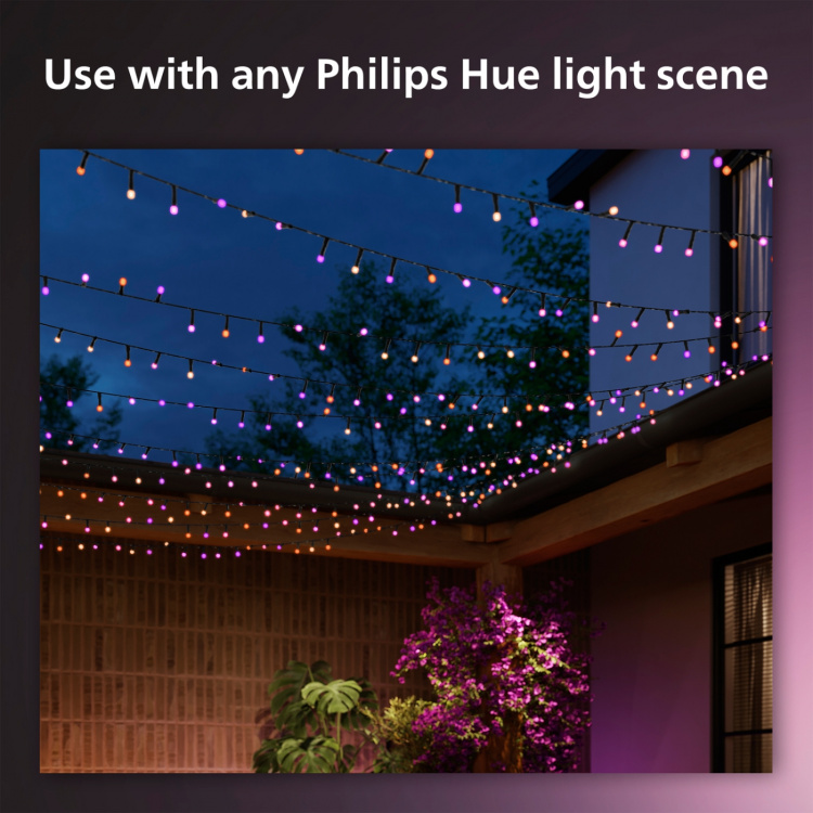 Philips Hue Festavia ljusslinga Inom-/utomhus 250 LED 20m