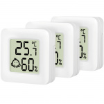 LogiLink Digital Mini-termometer/hygrometer 3-pack LogiLink Digital Mini-termometer/hygrometer 3-pack