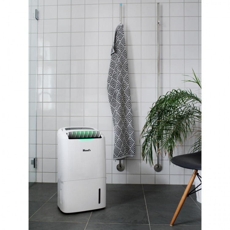 >Wood\'s Hybrid ilmankuivain/ilmansuodatin AD30G, jossa on Active ION HEPA-suodatin