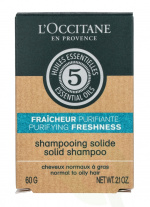L\'Occitane 5 Ess. Oils Purifying Freshness Solid Shampoo 60 gr
