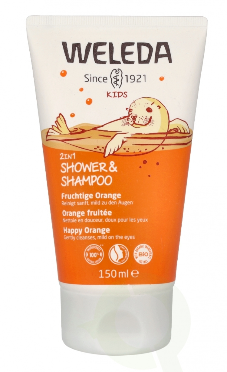 Weleda Kids 2in1 Shower & Shampoo Fruity Orange 150 ml