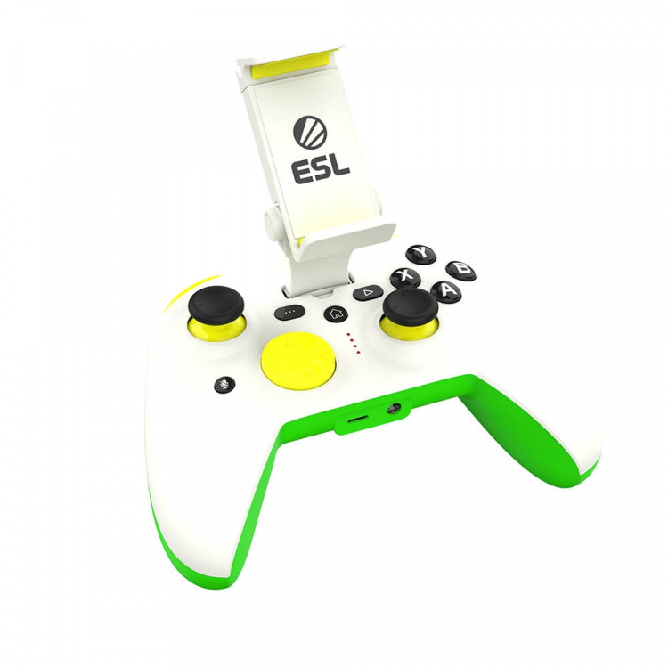 RIOTPWR Android ESL Pro Cloud Gaming Controller White/Green RIOTPWR Android ESL Pro Cloud Gaming Controller White/Green