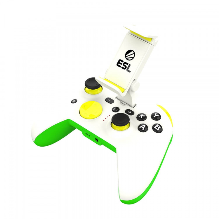 RIOTPWR Android ESL Pro Cloud Gaming Controller White/Green RIOTPWR Android ESL Pro Cloud Gaming Controller White/Green