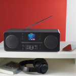 HAMA Radio FM/DAB+/CD/BT Internetradio DIR1570CBT Black