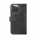ONSALA Eco Wallet 2 card Recycled MagSerie iPhone 15 Plus Dark Green