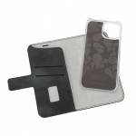 ONSALA Eco Wallet 2 card Recycled MagSerie iPhone 15 Plus Dark Green
