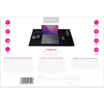 Desire2 Prestige Pad pöytämatto 400x900mm charcola