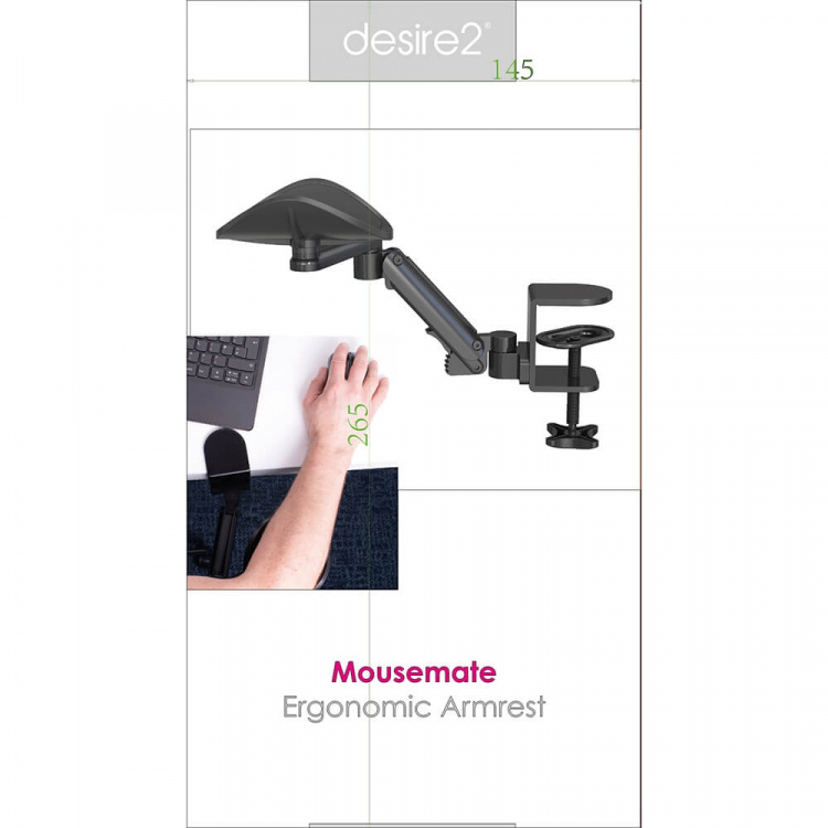 DESIRE2 MouseMate Wrist Support