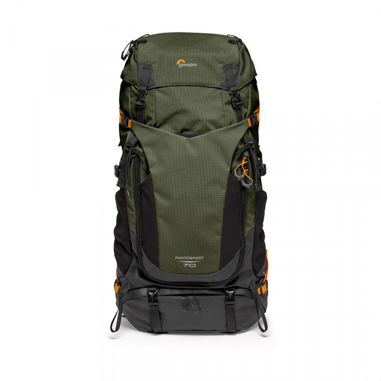 Lowepro Reppu PhotoSport PRO 70L AW IV M-L Tummanvihreä