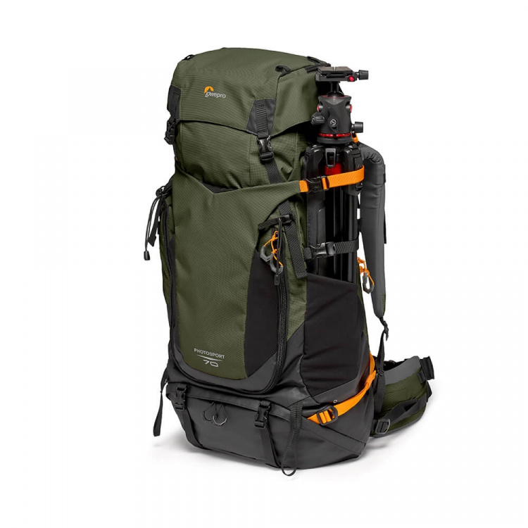 Lowepro Reppu PhotoSport PRO 70L AW IV M-L Tummanvihreä