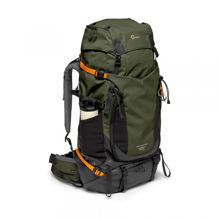 Lowepro Reppu PhotoSport PRO 70L AW IV M-L Tummanvihreä