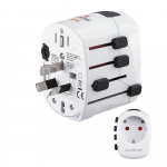 HAMA World Travel Adapter Pro EU-WORLD 3-pin