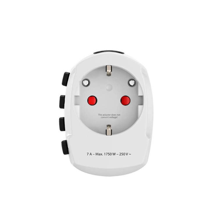 HAMA World Travel Adapter Pro EU-WORLD 3-pin
