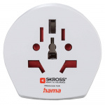 HAMA World Travel Adapter Pro Light USB 3-pin