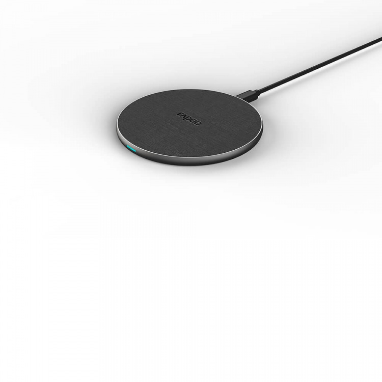 RAPOO QI Charger XC160 Charging Pad 15W Black RAPOO QI Charger XC160 Charging Pad 15W Black