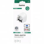 HAMA Traveladapter EU-UK